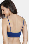 Zivame Girls Double Layered Non Wired Full Coverage Slip-on Beginner Bra (Pack of 2) - Navy — thumbnail 2